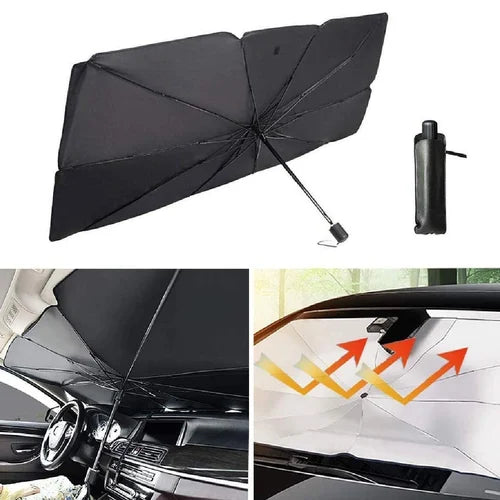 Brella Shield car windshield sun shade umbrella