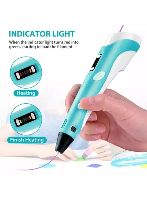 3D Printing Pen with PLA Filament Kit – USB Rechargeable Creative Drawing Pen for Kids & Adults product image 2