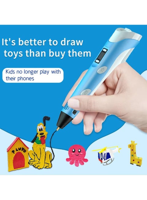3D Printing Pen with PLA Filament Kit – USB Rechargeable Creative Drawing Pen for Kids & Adults product image 5