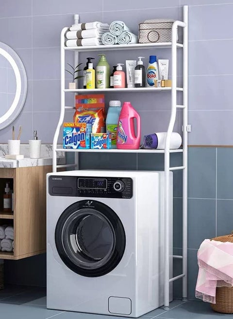 4-Tier Over Washing Machine Storage Rack – Space Saving Bathroom & Laundry Organizer Shelf product image 2