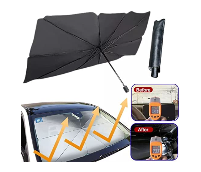Car windshield umbrella shade UV protection