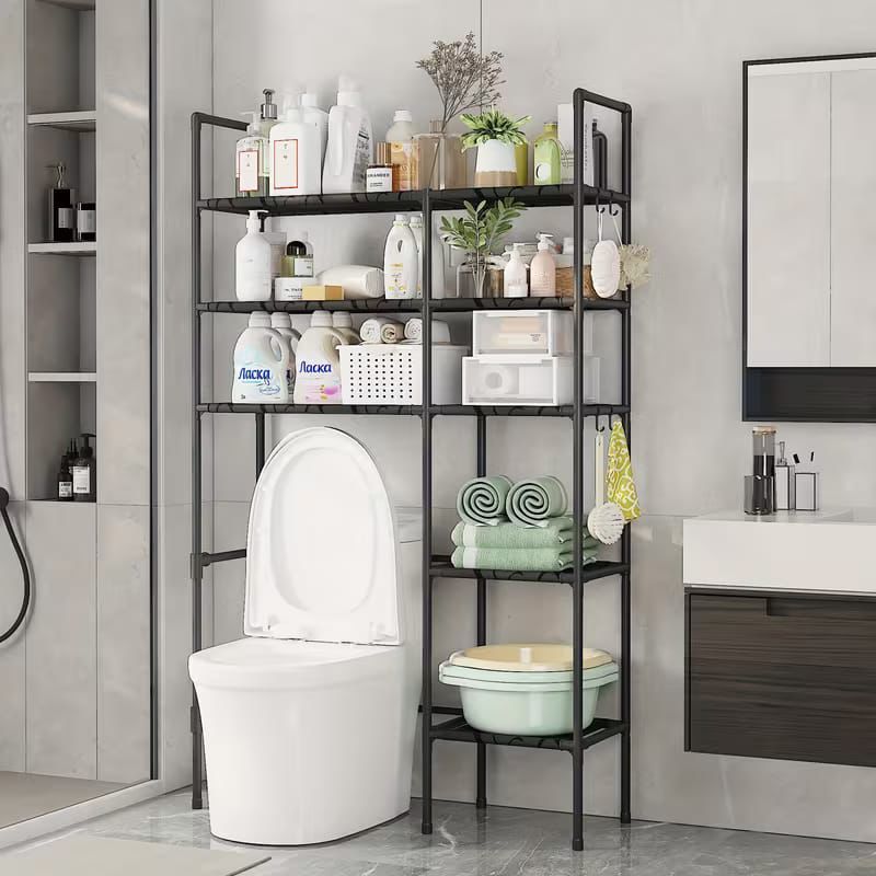 Over toilet storage cabinet rustproof bathroom organizer Qatar