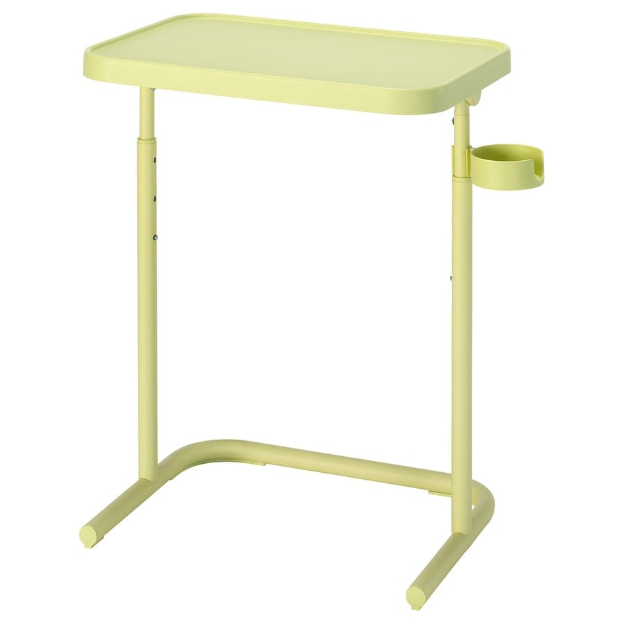 Adjustable C-Shaped Side Table with Cup Holder | Portable Sofa & Bed Laptop Desk | Modern Snack Table product image 4