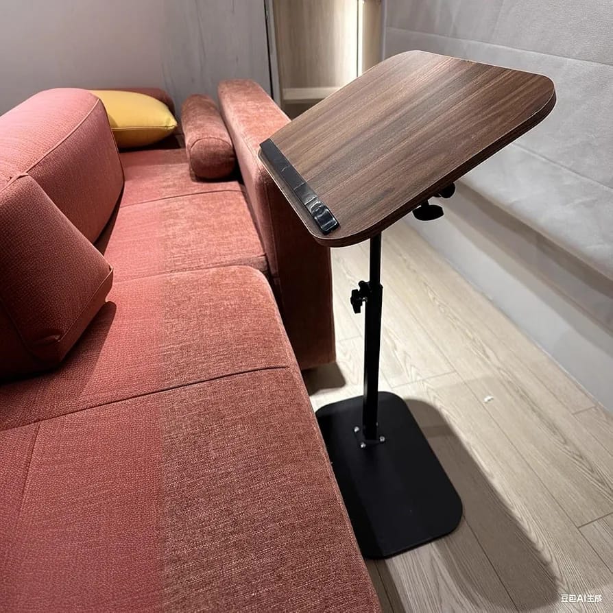 Adjustable Mobile Laptop Side Table | Height Adjustable Bedside Desk for Sofa, Bed & Home Office product image 5