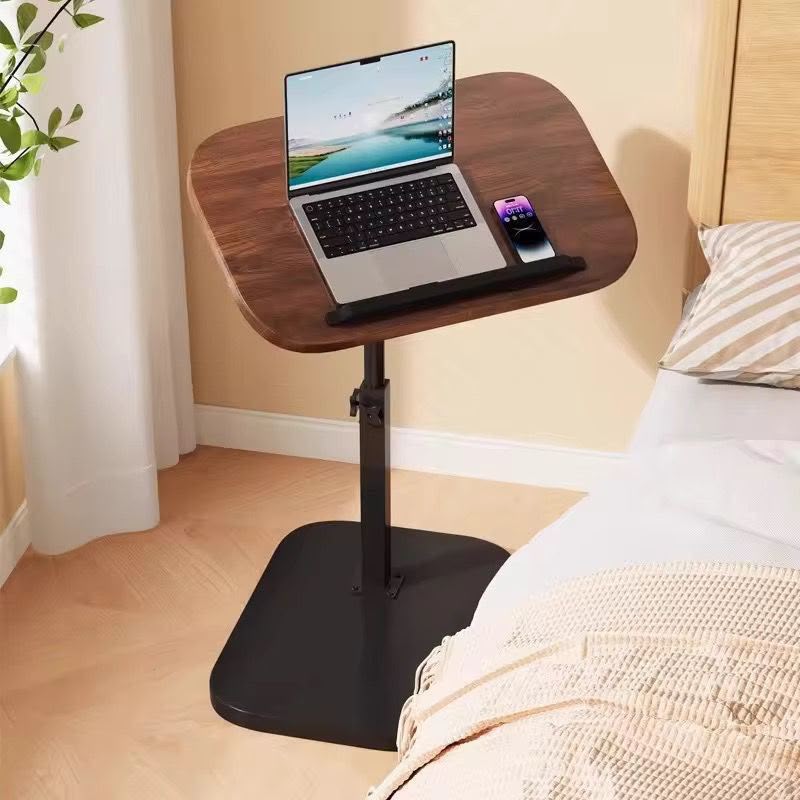 Adjustable Mobile Laptop Side Table | Height Adjustable Bedside Desk for Sofa, Bed & Home Office product image 7
