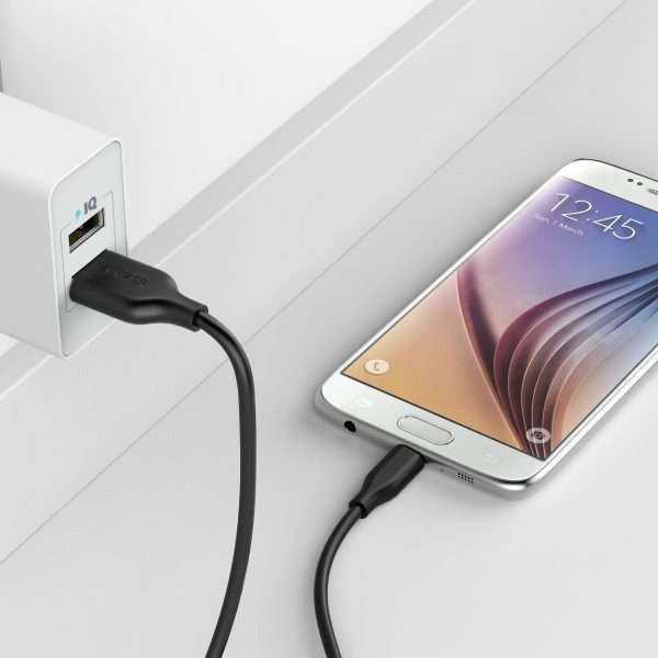 Anker PowerLine USB-A to Micro USB Cable 3ft (0.9m) – A8132H12 product image 2
