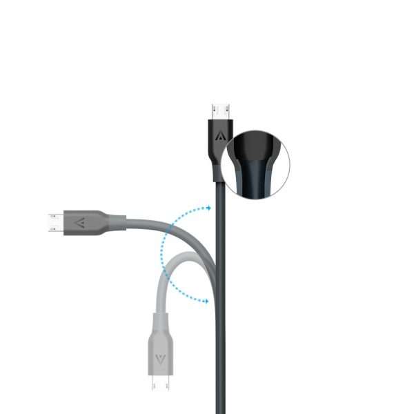 Anker PowerLine USB-A to Micro USB Cable 3ft (0.9m) – A8132H12 product image 3