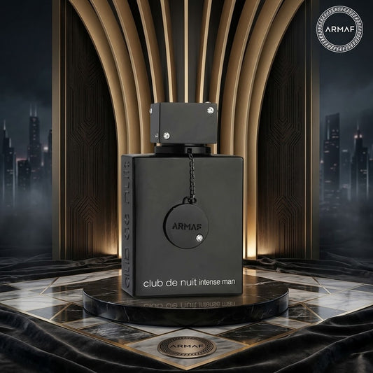 Armaf Club de Nuit Intense Man Eau de Toilette 105ml black perfume bottle