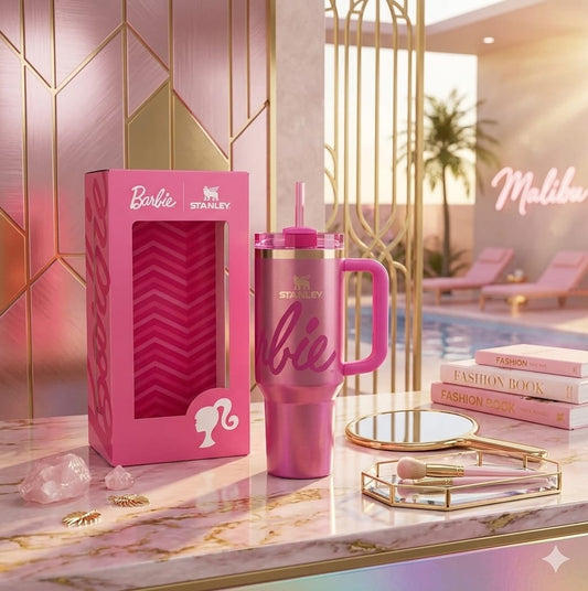 Barbie Stanley Quencher H2.0 FlowState Tumbler product image