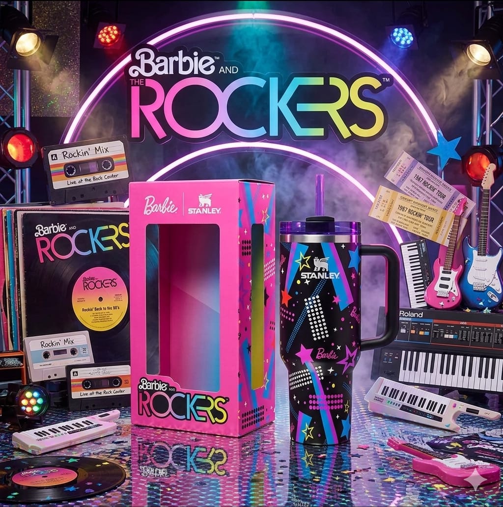 Barbie Stanley Rockers Edition Tumbler product image