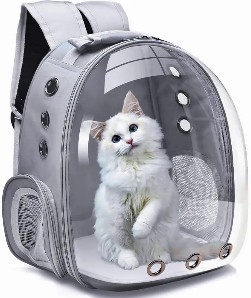 Bubble Window Pet Carrier Backpack – Breathable Space Capsule Bag for Cats & Small Dogs product image