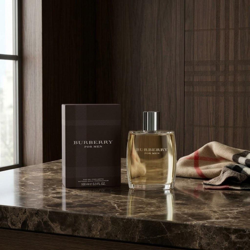 Burberry for Men 100ml Eau de Toilette perfume bottle and box