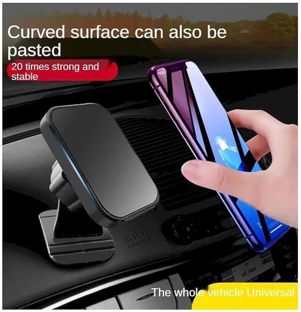 Go-Des GD-HD681 2-in-1 Magnetic Car Phone Holder – 360° Dashboard & Air Vent Mount product image 3