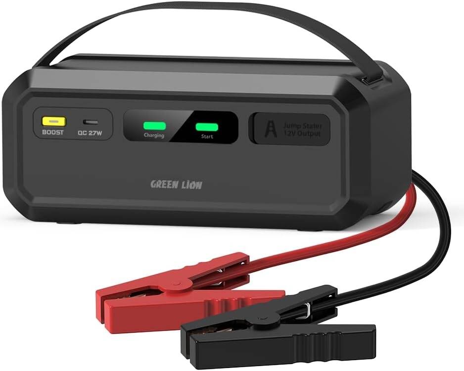Green Lion 12V Super Capacitor Jump Starter – Batteryless Car Jump Starter | Qatar product image 5