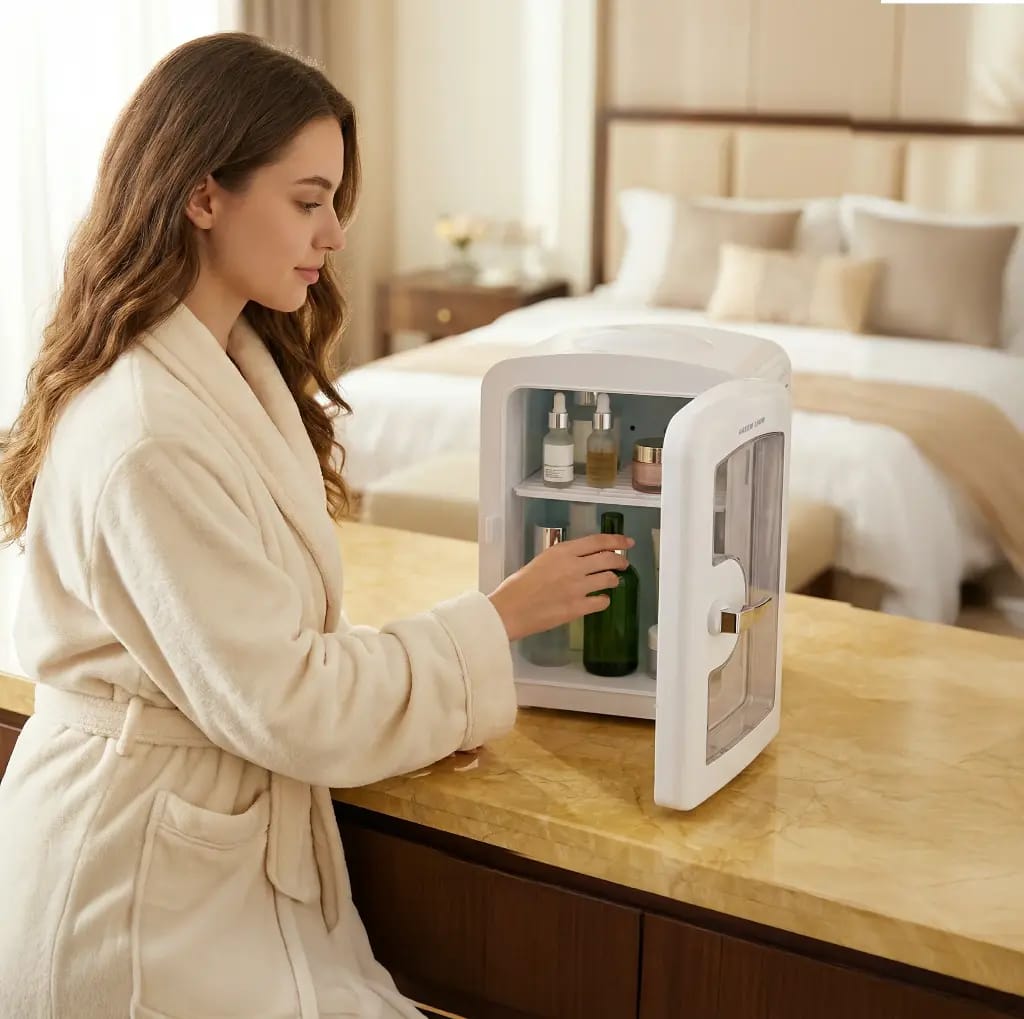 Green Lion 4L mini fridge with cool and warm mode