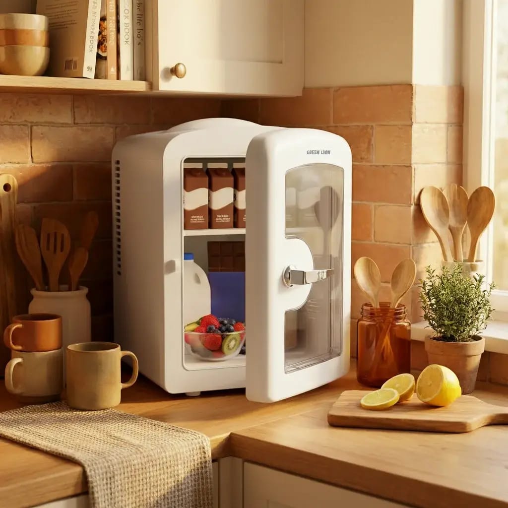 Green Lion 4L mini fridge with cool and warm mode