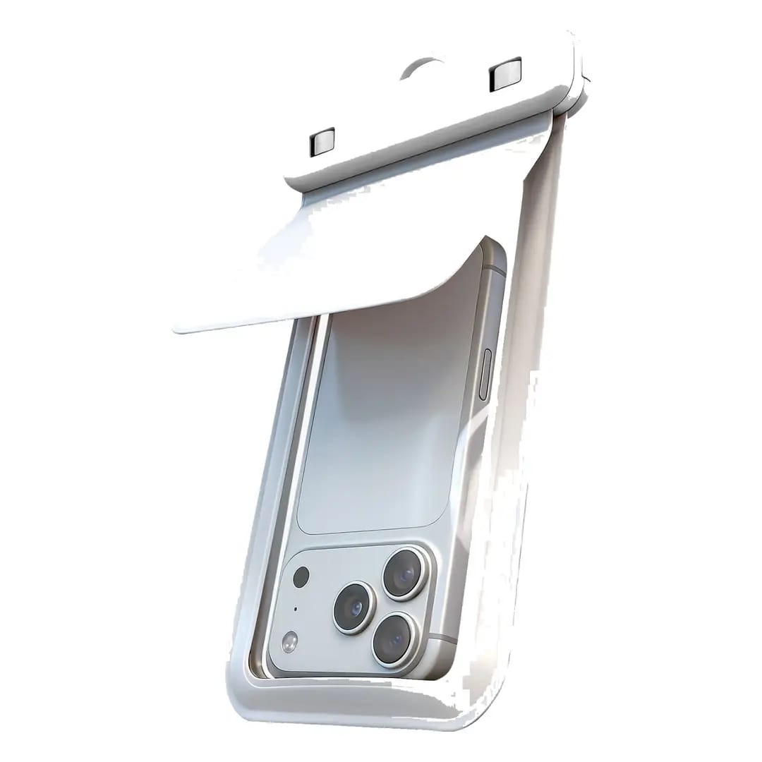 Waterproof phone pouch touchscreen compatible close-up