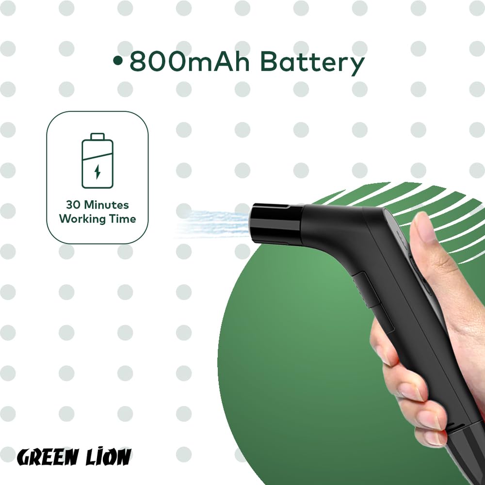 Green Lion Compact Bidet Sprayer for Travel – Portable Handheld Bidet, USB-C Rechargeable, IPX6 Waterproof product image 3