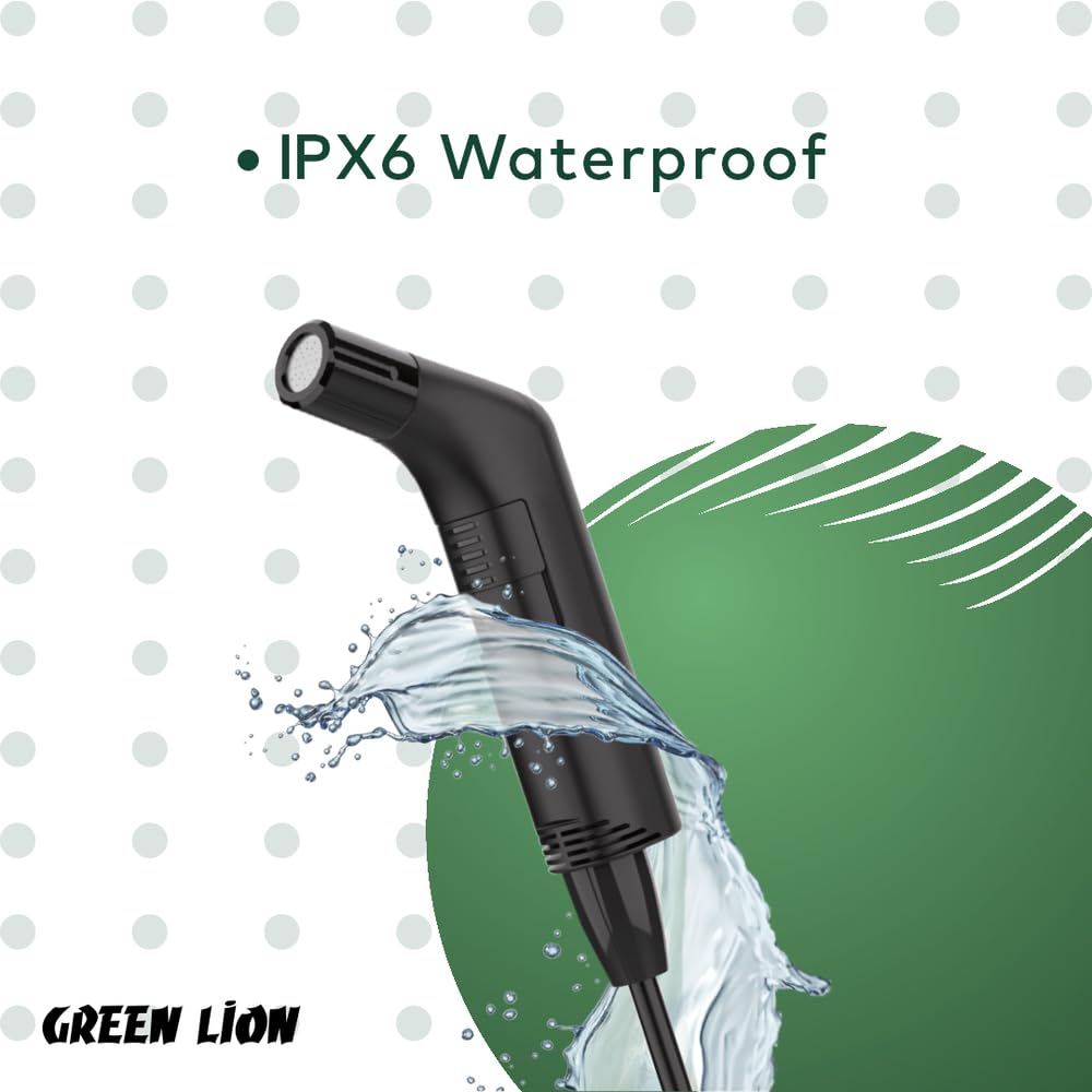 Green Lion Compact Bidet Sprayer for Travel – Portable Handheld Bidet, USB-C Rechargeable, IPX6 Waterproof product image 4