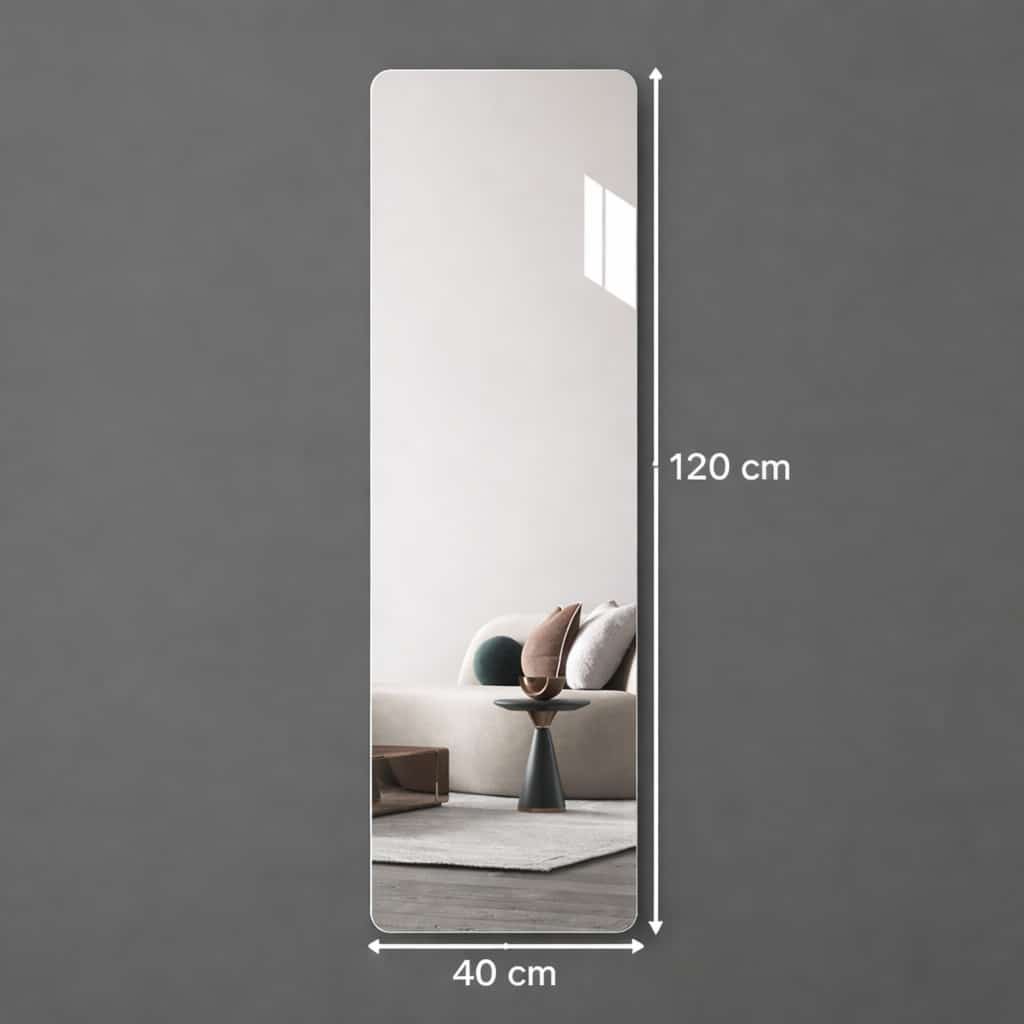 HD Self-Adhesive Acrylic Mirror Wall Tiles | Shatterproof Peel & Stick DIY Non-Glass Mirror Sheets for Bedroom, Living Room, Bathroom & Home Decor product image 3
