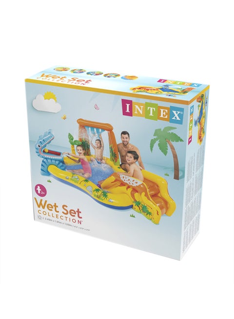 Intex inflatable play set packaging on a white background