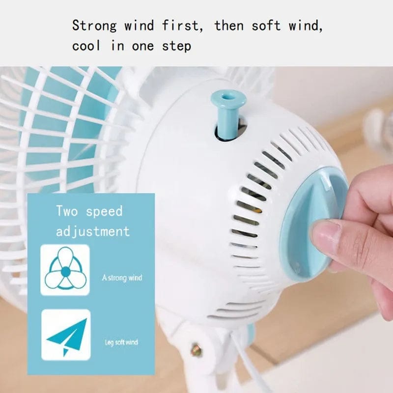 JIHAM 8-Inch Table & Clip Fan – Portable Silent Cooling Fan product image 2