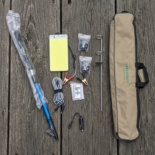 Jiham multifunctional light ED-32749 with accessories and carrying case