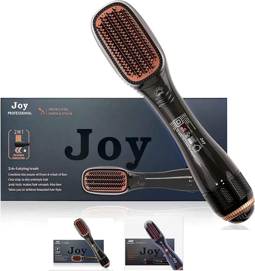 Joy Professional 2 in 1 Hair Styling Brush Unique Hair Dryer and Styler product image