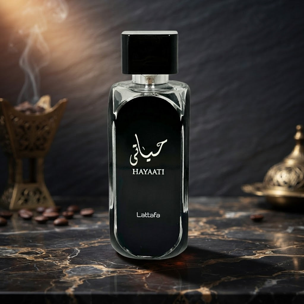 Lattafa Hayaati Eau de Parfum 100ml bottle
