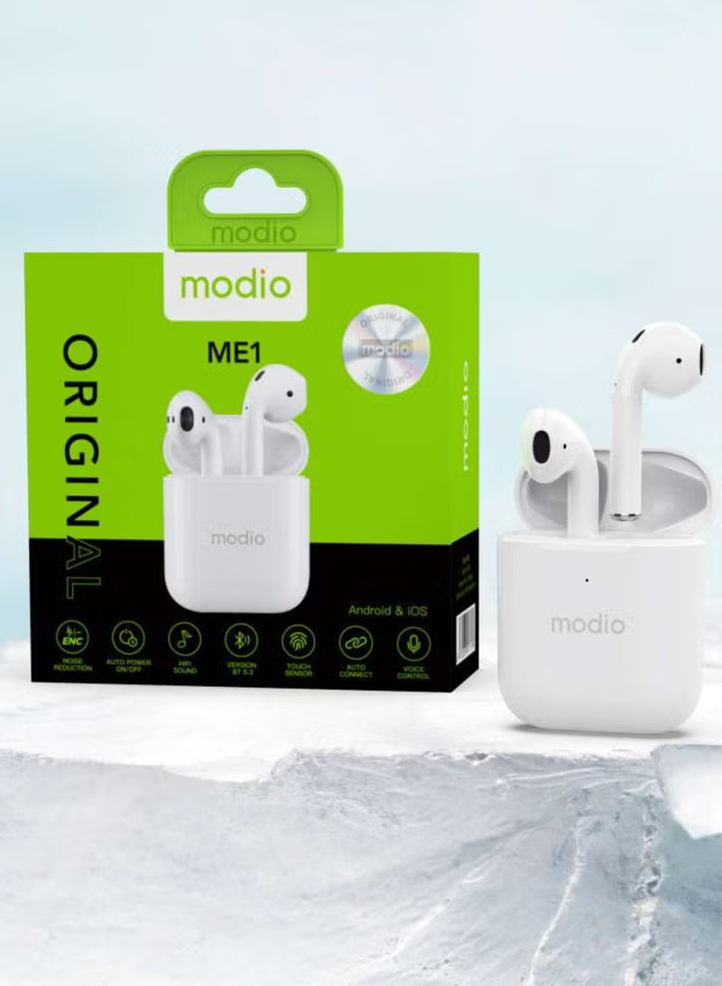 Modio ME1 Bluetooth Earbuds product image