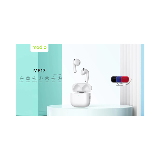 Modio ME17 Bluetooth Earbuds product image