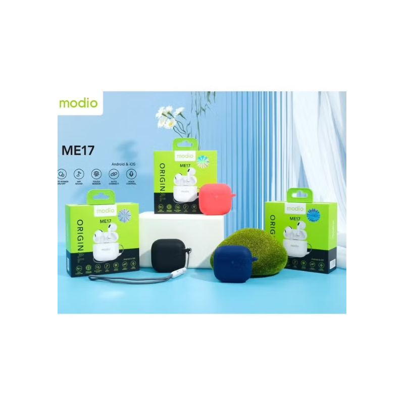 Modio ME17 Bluetooth Earbuds product image