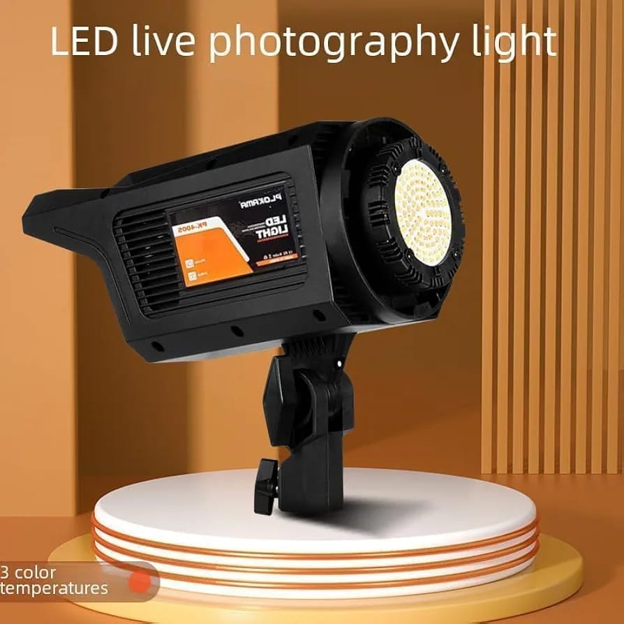 PLOKAMA PK-400S 100W LED Video Light Kit with Softbox & 2.8M Tripod – Professional Photography & Studio Lighting Kit A product image 5