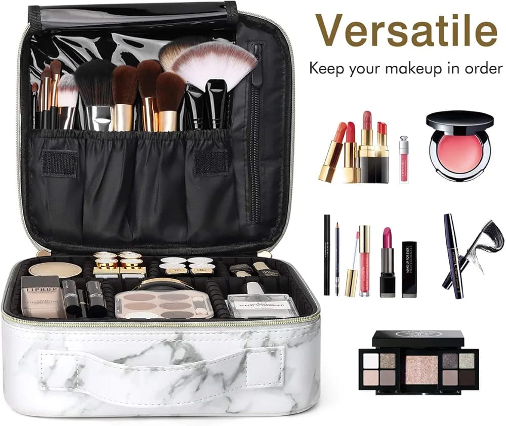 Professional Makeup Organizer Case  with Adjustable Compartments product image