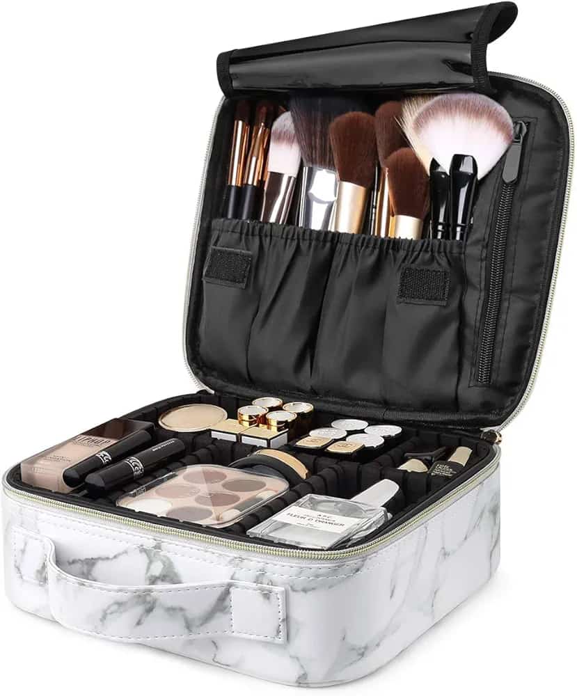 Professional Makeup Organizer Case  with Adjustable Compartments product image