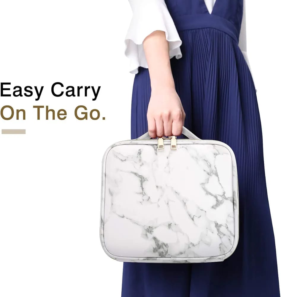 Professional Makeup Organizer Case  with Adjustable Compartments product image