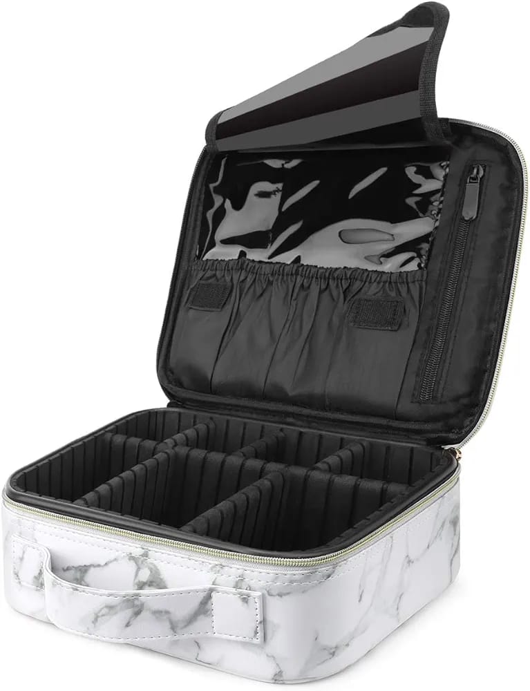Professional Makeup Organizer Case  with Adjustable Compartments product image