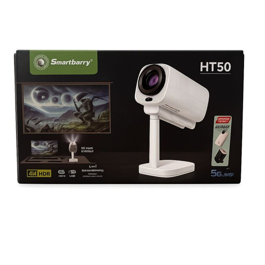 Smartberry HT50 Smart Projector 4K HDR with Android TV & Wireless Screen Mirroring product image 2