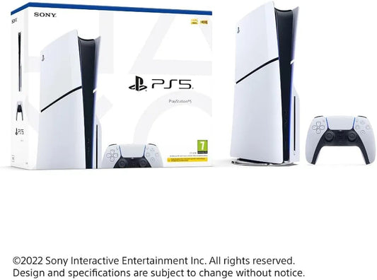 Sony PlayStation 5 (PS5) Slim Console Disc Edition – 1TB SSD | Ultra HD 4K Gaming Console with DualSense Controller product image 2