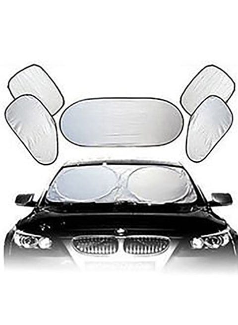 Universal 6-Piece Car Windshield Sun Shade Set – Foldable UV Protection Window Sunshades for Cars, SUVs & Trucks product image 5