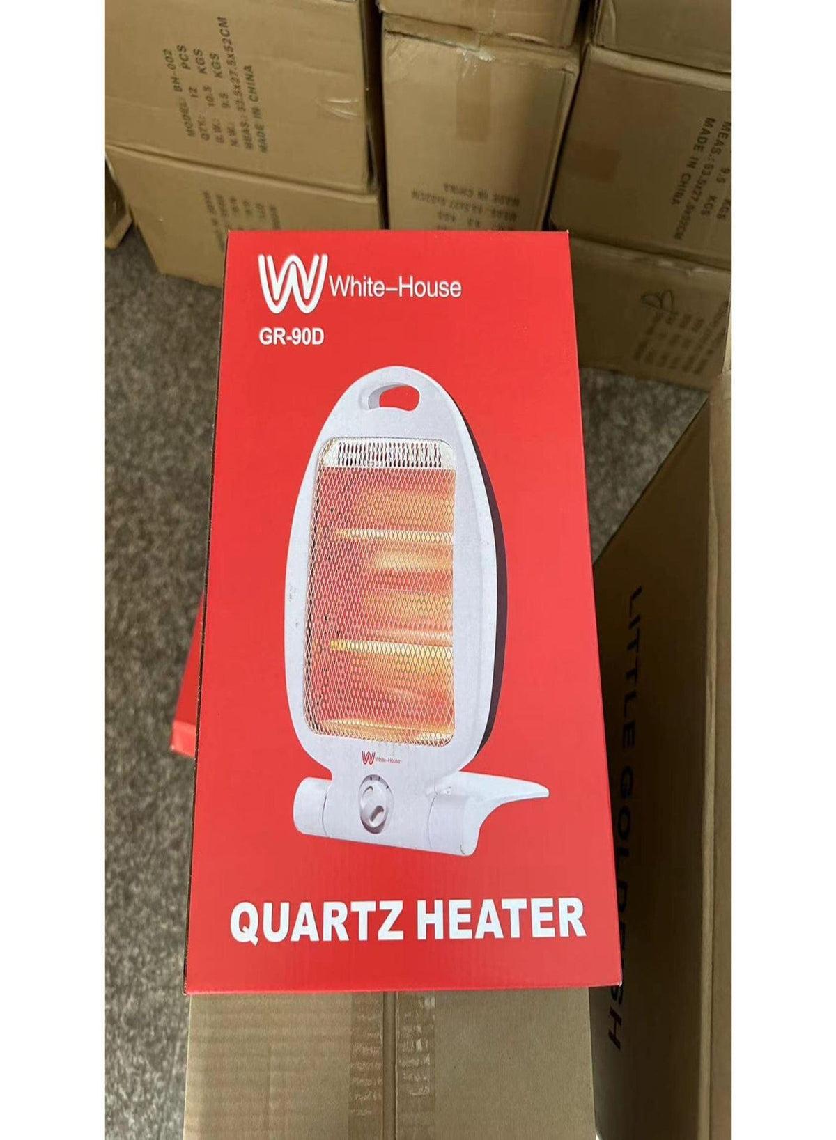 White-House GR-90D Electric Quartz Heater Front View