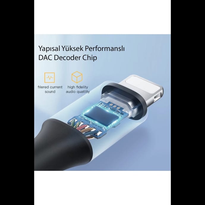 Yesido Lightning to 3.5mm AUX Audio Cable YAU35 for iPhone & iPad – Hi-Fi Stereo Audio Adapter for Car, Speakers & Headphones product image 8